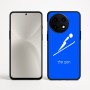 כיסוי בעיצוב אישי עם השם שלך לדגם - OnePlus 12R בעיצוב קפיצת סקי אולימפית