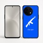 כיסוי בעיצוב אישי עם השם שלך לדגם - OnePlus 12R בעיצוב אק 47