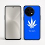 כיסוי בעיצוב אישי עם השם שלך לדגם - OnePlus 12R בעיצוב עלה מריחואנה - גראס