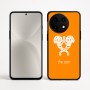 כיסוי בעיצוב אישי עם השם שלך לדגם - OnePlus 12R בעיצוב פרחי קרן