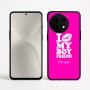 כיסוי בעיצוב אישי עם השם שלך לדגם - OnePlus 12R בעיצוב נשקי את חבר שלי