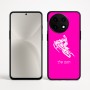 כיסוי בעיצוב אישי עם השם שלך לדגם - OnePlus 12R בעיצוב אופנוע שלג