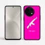 כיסוי בעיצוב אישי עם השם שלך לדגם - OnePlus 12R בעיצוב אק 47