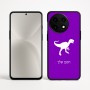 כיסוי בעיצוב אישי עם השם שלך לדגם - OnePlus 12R בעיצוב דינוזאור