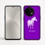 כיסוי בעיצוב אישי עם השם שלך לדגם - OnePlus 12R בעיצוב זברה