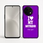 כיסוי בעיצוב אישי עם השם שלך לדגם - OnePlus 12R בעיצוב אוהבת את החבר שלי