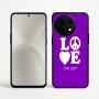 כיסוי בעיצוב אישי עם השם שלך לדגם - OnePlus 12R בעיצוב אהבה