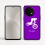 כיסוי בעיצוב אישי עם השם שלך לדגם - OnePlus 12R בעיצוב רוכב אופניים
