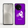 כיסוי בעיצוב אישי עם השם שלך לדגם - OnePlus 12R בעיצוב מוטוקרוס