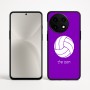 כיסוי בעיצוב אישי עם השם שלך לדגם - OnePlus 12R בעיצוב כדור כדורעף