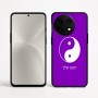 כיסוי בעיצוב אישי עם השם שלך לדגם - OnePlus 12R בעיצוב סמל יינג יאנג