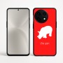 כיסוי בעיצוב אישי עם השם שלך לדגם - OnePlus 12R בעיצוב קרנף