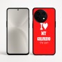כיסוי בעיצוב אישי עם השם שלך לדגם - OnePlus 12R בעיצוב אוהב את החברה שלי