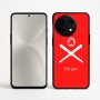 כיסוי בעיצוב אישי עם השם שלך לדגם - OnePlus 12R בעיצוב כדור בסיס