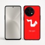 כיסוי בעיצוב אישי עם השם שלך לדגם - OnePlus 12R בעיצוב אישה מתאמנת