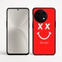 כיסוי בעיצוב אישי עם השם שלך לדגם - OnePlus 12R בעיצוב סמיילי
