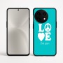 כיסוי בעיצוב אישי עם השם שלך לדגם - OnePlus 12R בעיצוב אהבה