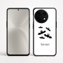כיסוי בעיצוב אישי עם השם שלך לדגם - OnePlus 12R בעיצוב עטלפים