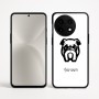 כיסוי בעיצוב אישי עם השם שלך לדגם - OnePlus 12R בעיצוב פרצוף בולדוג