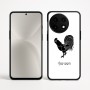 כיסוי בעיצוב אישי עם השם שלך לדגם - OnePlus 12R בעיצוב תרנגול