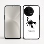 כיסוי בעיצוב אישי עם השם שלך לדגם - OnePlus 12R בעיצוב עקרב