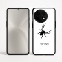 כיסוי בעיצוב אישי עם השם שלך לדגם - OnePlus 12R בעיצוב עכביש