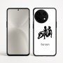 כיסוי בעיצוב אישי עם השם שלך לדגם - OnePlus 12R בעיצוב מזלות - תאומים