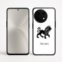 כיסוי בעיצוב אישי עם השם שלך לדגם - OnePlus 12R בעיצוב מזלות - אריה