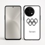 כיסוי בעיצוב אישי עם השם שלך לדגם - OnePlus 12R בעיצוב אולימפי