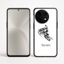 כיסוי בעיצוב אישי עם השם שלך לדגם - OnePlus 12R בעיצוב אופנוע שלג
