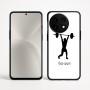 כיסוי בעיצוב אישי עם השם שלך לדגם - OnePlus 12R בעיצוב הרמת משקולות