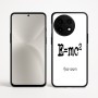 כיסוי בעיצוב אישי עם השם שלך לדגם - OnePlus 12R בעיצוב נוסחת אלברט איינשטיין