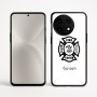 כיסוי בעיצוב אישי עם השם שלך לדגם - OnePlus 12R בעיצוב כבאי - תגית