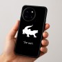 כיסוי בעיצוב אישי עם השם שלך לדגם - OnePlus 12R בעיצוב תנין