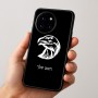 כיסוי בעיצוב אישי עם השם שלך לדגם - OnePlus 12R בעיצוב ראש נשר