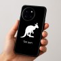 כיסוי בעיצוב אישי עם השם שלך לדגם - OnePlus 12R בעיצוב קנגורו