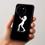 כיסוי בעיצוב אישי עם השם שלך לדגם - OnePlus 12R בעיצוב אישה מגוננת