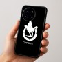 כיסוי בעיצוב אישי עם השם שלך לדגם - OnePlus 12R בעיצוב פרסה וסוס