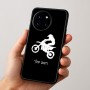 כיסוי בעיצוב אישי עם השם שלך לדגם - OnePlus 12R בעיצוב מוטוקרוס