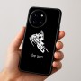 כיסוי בעיצוב אישי עם השם שלך לדגם - OnePlus 12R בעיצוב אופנוע שלג