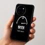 כיסוי בעיצוב אישי עם השם שלך לדגם - OnePlus 12R בעיצוב מיכל של בירה