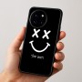 כיסוי בעיצוב אישי עם השם שלך לדגם - OnePlus 12R בעיצוב סמיילי