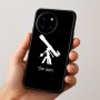 כיסוי בעיצוב אישי עם השם שלך לדגם - OnePlus 12R בעיצוב טלסקופ