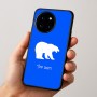 כיסוי בעיצוב אישי עם השם שלך לדגם - OnePlus 12R בעיצוב דוב