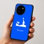 כיסוי בעיצוב אישי עם השם שלך לדגם - OnePlus 12R בעיצוב ג'ירפה באפריקה