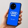 כיסוי בעיצוב אישי עם השם שלך לדגם - OnePlus 12R בעיצוב אאודי