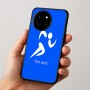 כיסוי בעיצוב אישי עם השם שלך לדגם - OnePlus 12R בעיצוב רצים אולימפיים
