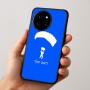 כיסוי בעיצוב אישי עם השם שלך לדגם - OnePlus 12R בעיצוב צניחה חופשית