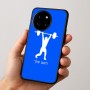 כיסוי בעיצוב אישי עם השם שלך לדגם - OnePlus 12R בעיצוב הרמת משקולות