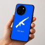 כיסוי בעיצוב אישי עם השם שלך לדגם - OnePlus 12R בעיצוב אק 47